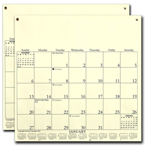 Set of 2 - 2014 11" x 11" Large Refills